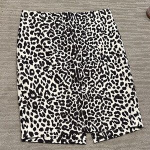 Leopard Print Women's Shorts